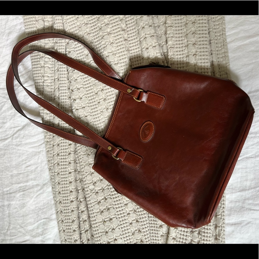 Made in Italy, Handmade Leather Backpack/Shoulder bag